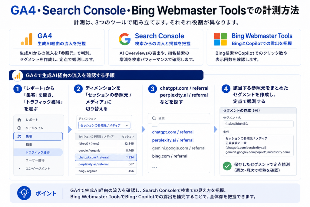 GA4・Search Console・Bing Webmaster Toolsでの計測方法_画像