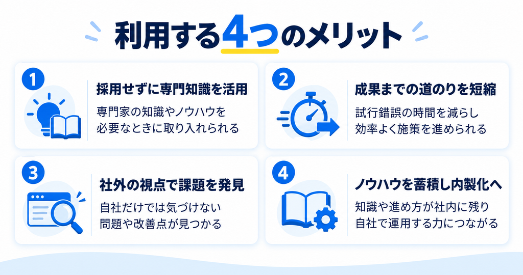 Webコンサルティングのメリット_画像