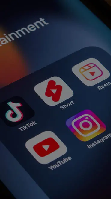 TikTokやInstagramなどSNSアプリのアイコン一覧